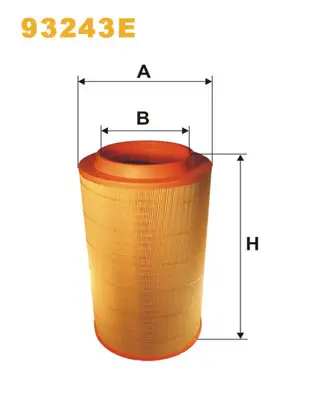 Neue Ware WIX FILTERS 93243E - Luftfilter