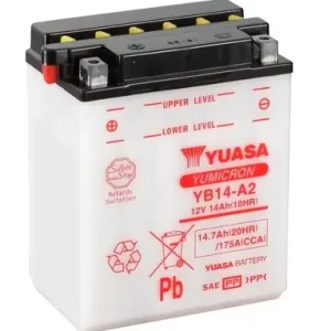 YUASA YB14-A2 - Starterbatterie - YuMicron 15Ah 175 A 12 V Super-Preis