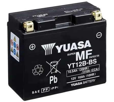 YUASA YT12B-BS - Starterbatterie - Maintenance Free 11Ah 210 A 12 V Preisknaller