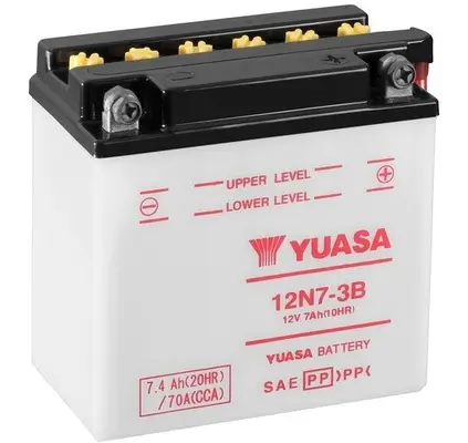 Sale YUASA 12N7-3B - Starterbatterie - Conventional 12 Volt 7Ah 70 A 12 V