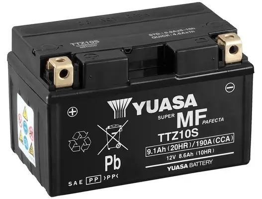 YUASA TTZ10S - Starterbatterie - Maintenance Free 9Ah 190 A 12 V Jetzt Bestellen