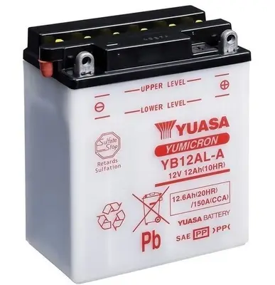 YUASA YB12AL-A - Starterbatterie - YuMicron 13Ah 150 A 12 V Versand Am Gleichen Tag