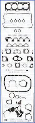 Meistverkauft AJUSA 50122000 - Dichtungsvollsatz, Motor - FIBERMAX