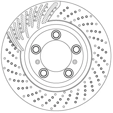 Nur Für Kurze Zeit TRW DF6821S - Bremsscheibe - TRW SINGLE