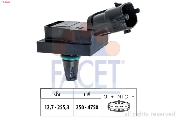 Mega-Angebot FACET 10.3246 - Luftdrucksensor, Höhenanpassung