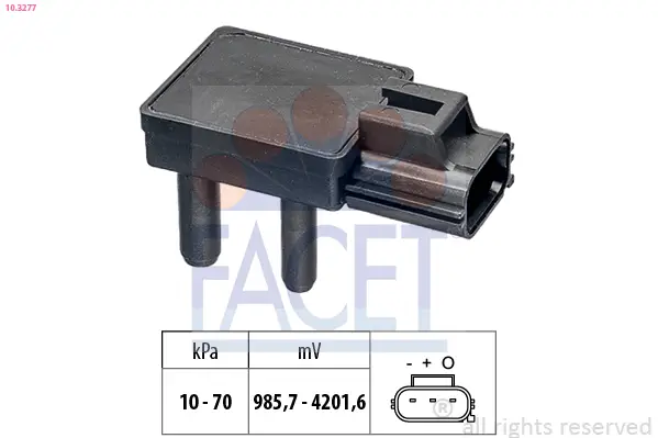 FACET 10.3277 - Luftdrucksensor, Höhenanpassung Geprüft