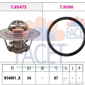 Versand Am Gleichen Tag FACET 7.8547 - Thermostat, Kühlmittel