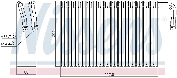 Sofort Bestellen NISSENS 92298 - Verdampfer, Klimaanlage