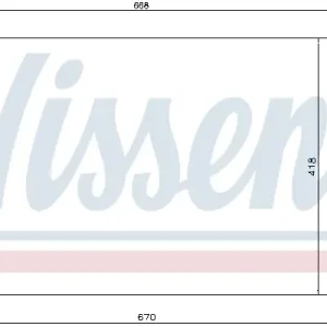 Nur Heute NISSENS 940012 - Kondensator, Klimaanlage - ** FIRST FIT **