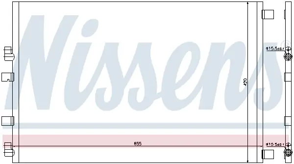 NISSENS 940152 - Kondensator, Klimaanlage - ** FIRST FIT ** Zertifiziert