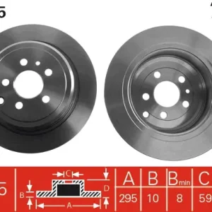Ausverkauf TRW DF2715 - Bremsscheibe
