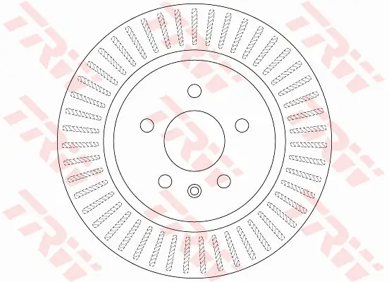 TRW DF6371 - Bremsscheibe Neue Kollektion