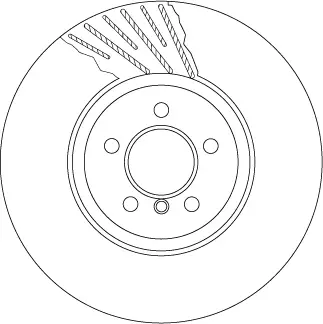 Sonderaktion TRW DF6614S - Bremsscheibe - TRW SINGLE