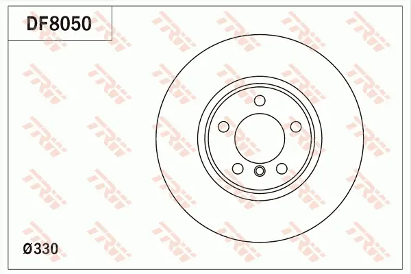 Sofort Bestellen TRW DF8050 - Bremsscheibe