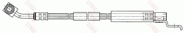 Sichere Zahlung TRW PHD442 - Bremsschlauch