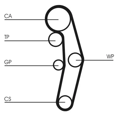 Solange Der Vorrat Reicht CONTINENTAL CTAM CT1028WP10 - Wasserpumpe + Zahnriemensatz