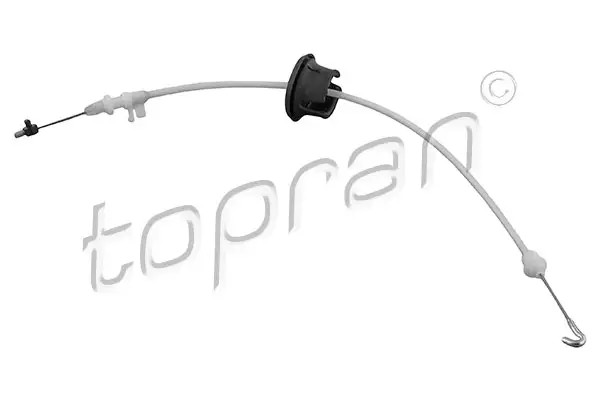 TOPRAN 118 407 - Seilzug, Türentriegelung Neue Ware