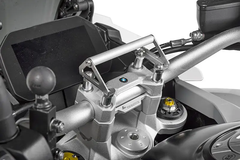 GPS-Anbauadapter auf Lenkerklemmung BMW F900GS/ Adventure, F850GS/ Adventure für Lenkererhöhung 35 mm Direktkauf