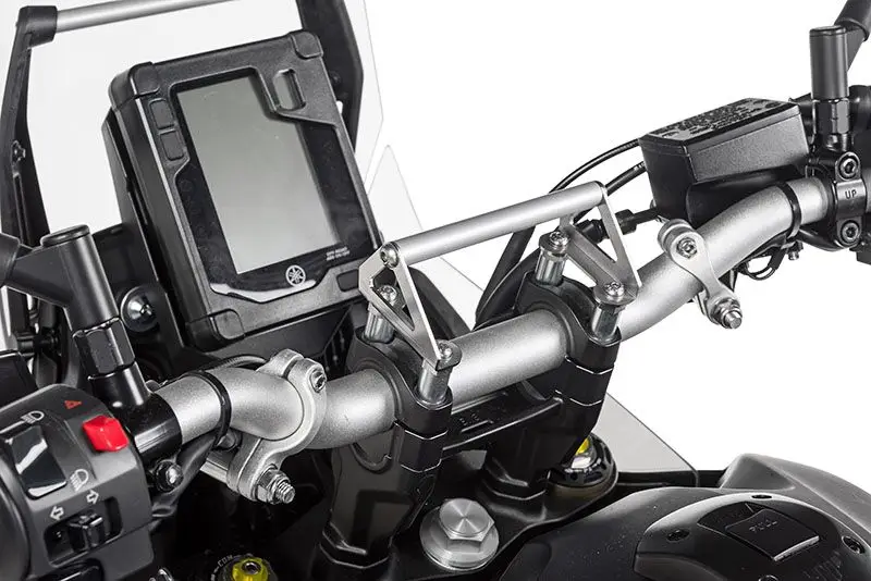 Direktkauf GPS-Anbauadapter auf Lenkerklemmung Anbauadapter/GPS-Halter/Navi-Halter Yamaha Ténéré 700 / World Raid