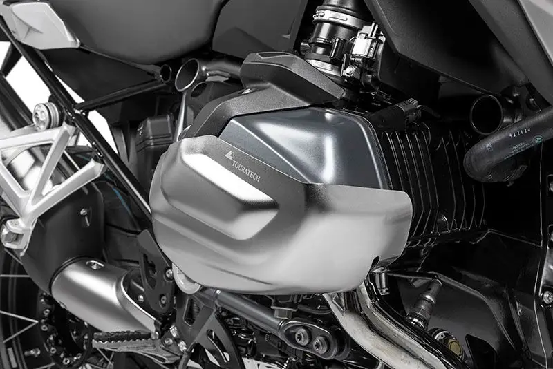 Wochenendangebot Zylinderschutz / Ventildeckelschutz Edelstahl (Satz) für BMW R1250GS / R1250R / R1250RS / R1250RT