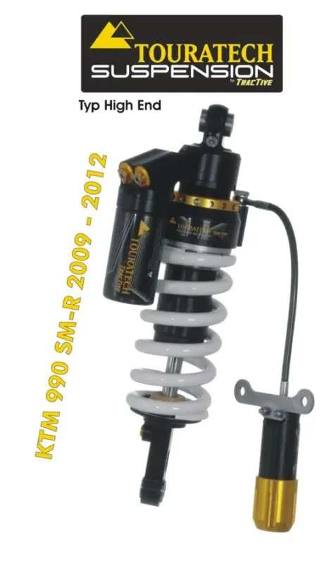 Federbein Touratech Suspension für KTM 990 SM-R (2009-2012), Typ High End Begrenztes Angebot