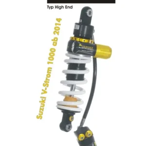 Letzte Chance Touratech Suspension Federbein für Suzuki V-Strom 1000 ab 2014 Typ Highend