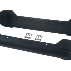 Ersatz-Kofferschiene ZEGA Pro - schwarz - (Satz mit 2 Stück) Top-Preis