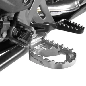 Fernreisefußrasten "Works" niedrig für BMW R1300GS/ Adventure, R1250GS/ Adventure, R1200GS (LC)/ Adventure (LC), F900GS/ Adventure, F850GS/ Adventure, F800GS(2024-), F750GS Geprüft