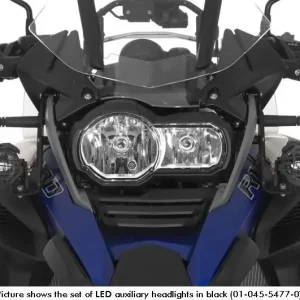 LED Zusatzscheinwerfer Satz Nebel rechts, Fernlicht links für BMW R1200GS Adventure ab 2014, schwarz (nicht mit LED Hauptscheinwerfer) Sichere Zahlung