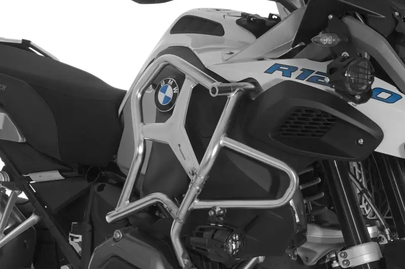 Sturzbügelerweiterung Edelstahl für Original BMW Motorschutzbügel BMW R1200GS Adventure ab 2014 Online Kaufen