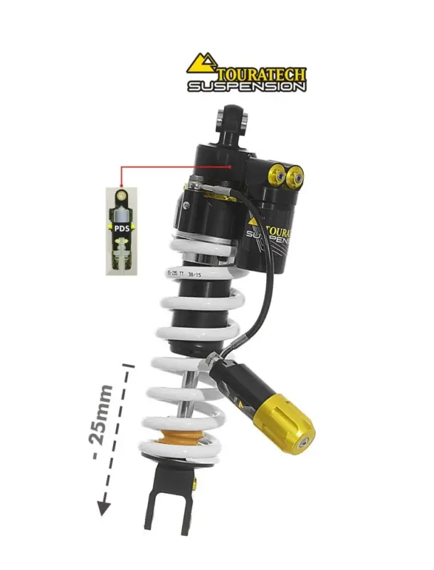 Touratech Suspension Tieferlegung -25mm Honda CRF1100L Adventure Sports (ohne EERA) ab 2020 Typ Extreme Top-Preis