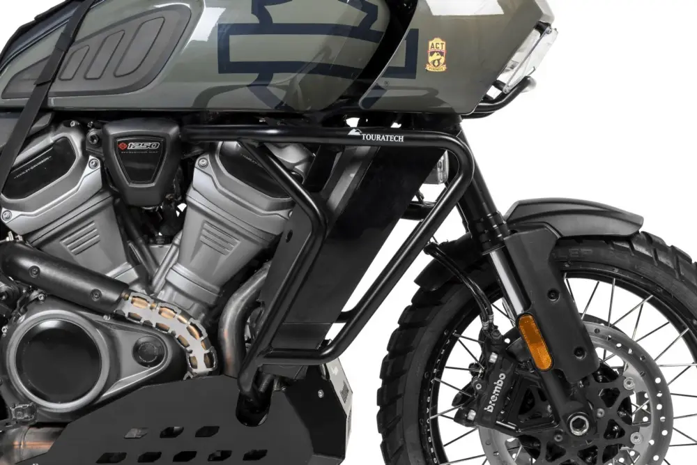 Sturzbügel Edelstahl schwarz für Harley-Davidson RA1250 Pan America Jetzt Kaufen