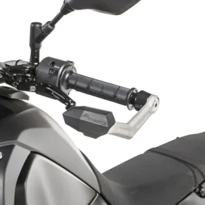 Handprotektoren DEFENSA Leverguard, silber, Yamaha Ténéré 700 / World Raid Neuheit
