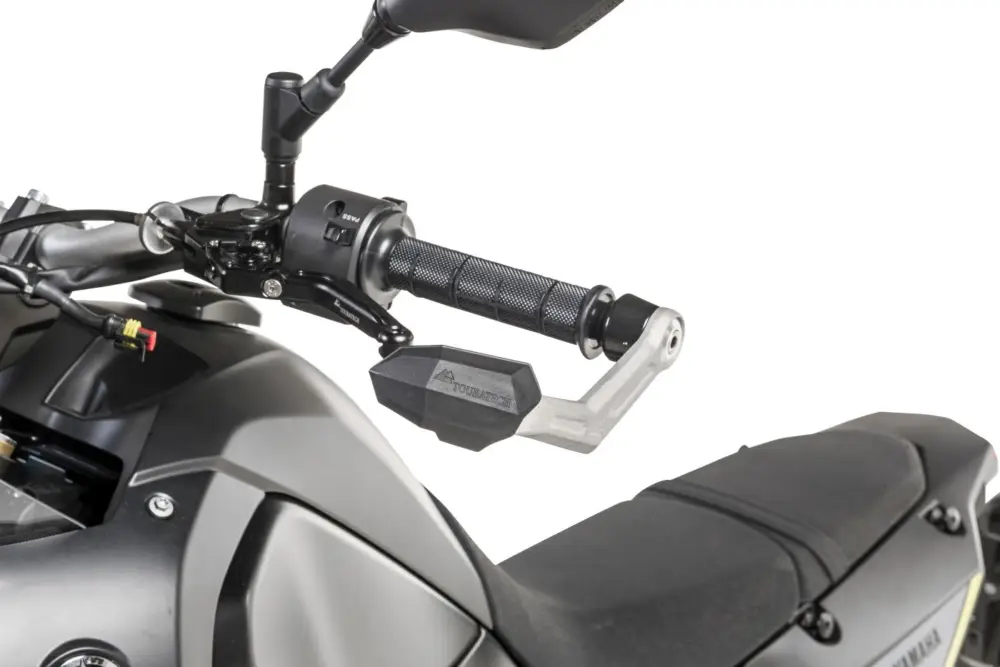 Handprotektoren DEFENSA Leverguard, silber, Yamaha Ténéré 700 / World Raid Neuheit