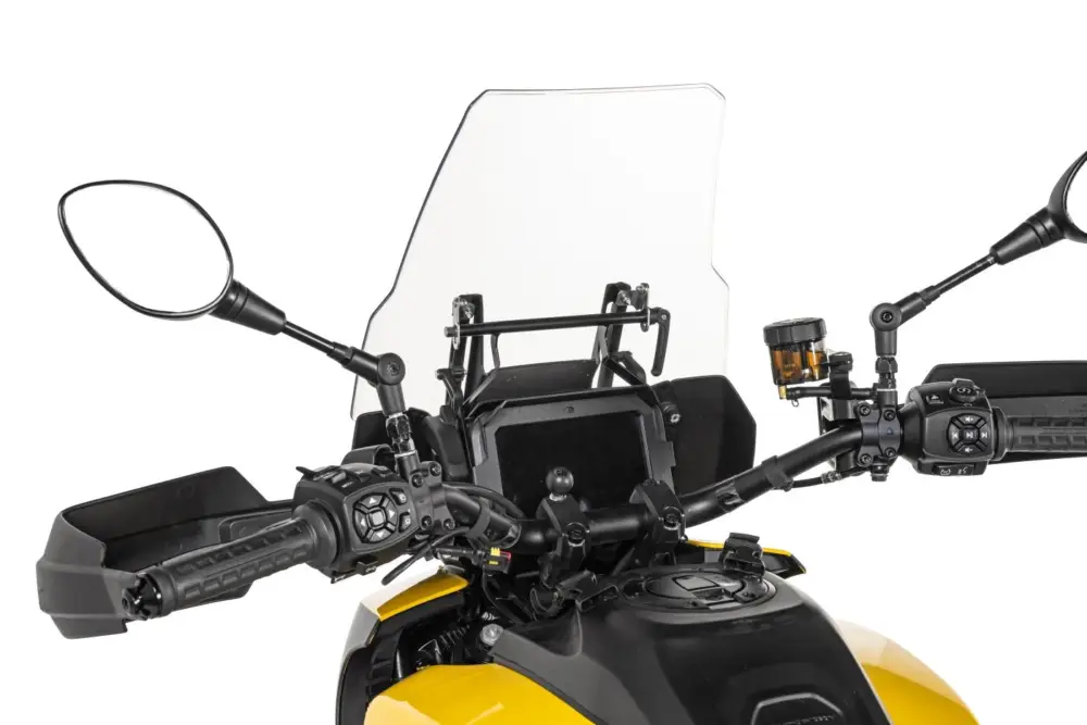 Expressversand Windschildstabilisator mit GPS Haltestrebe für Harley-Davidson RA1250 Pan America
