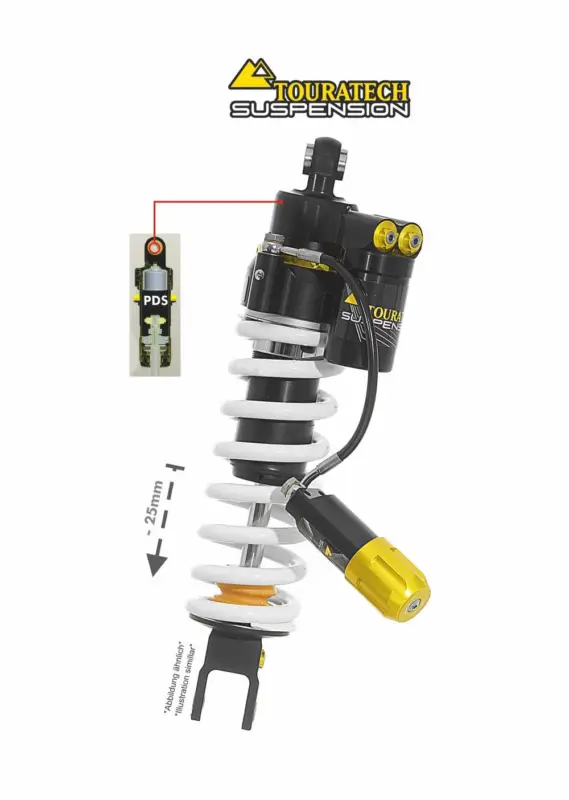 Touratech Suspension Tieferlegung -25mm Honda XL 750 Transalp ab 2023 Typ Extreme Expressversand
