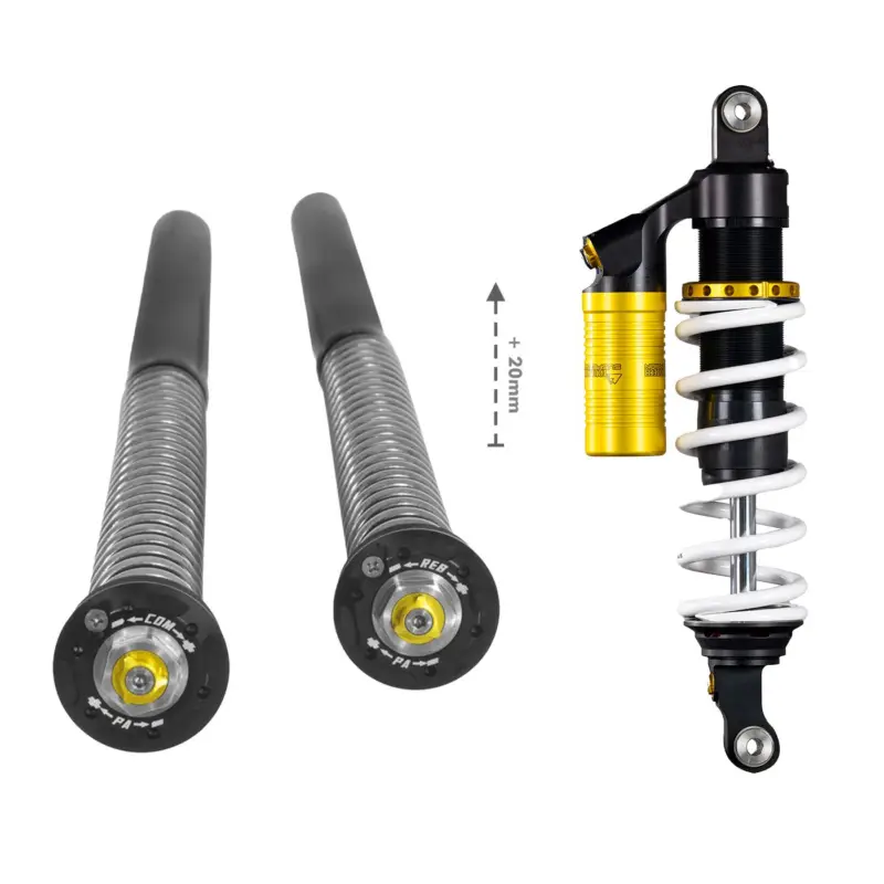 Touratech Suspension +20mm Höherlegungsset für BMW F900GS Extreme2 mit Cartridge Extreme Expressversand