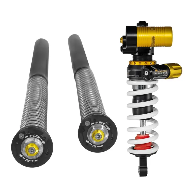 Jetzt Kaufen Touratech Suspension Set für KTM 790 Adventure R / KTM 890 Adventure R / Norden 901 Expedition Extreme2 Federbein + Cartridge Extreme