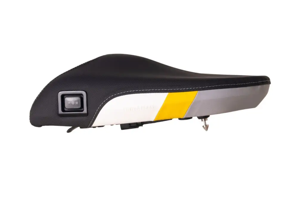 Komfortsitzbank "Style yellow grey" Fresh Touch Sozius beheizt für BMW R1300GS Preisknaller