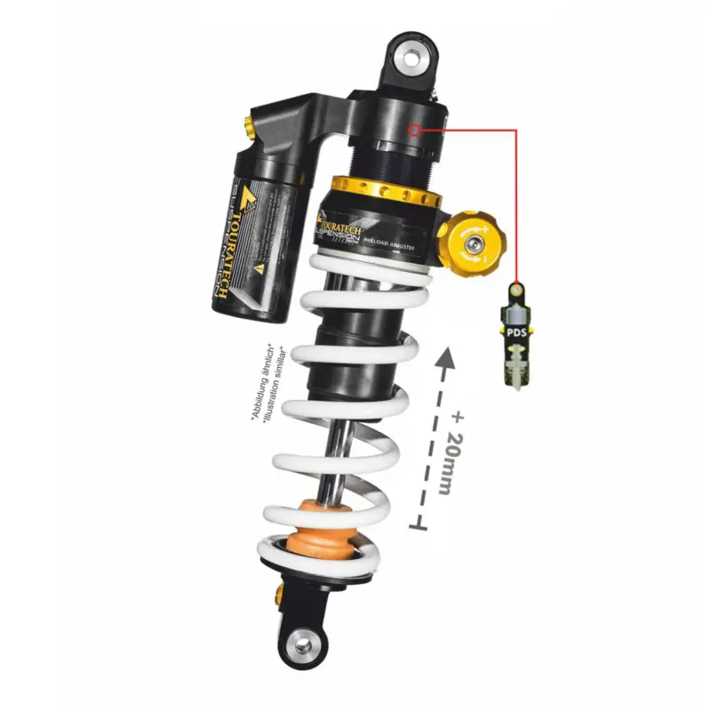Mega-Angebot Touratech Suspension +20mm Federbein für KTM 1290 Super Adventure R (2021-) Typ Extreme