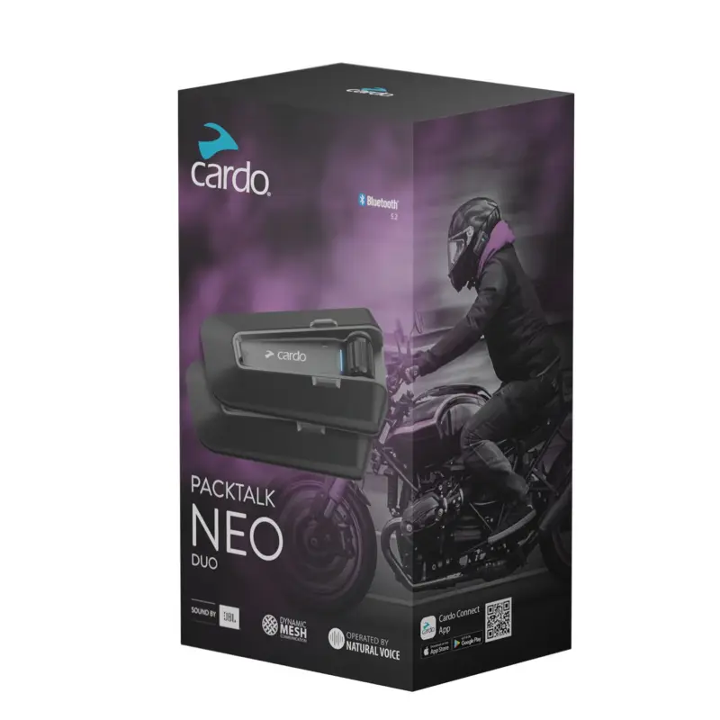 Neu Im Sortiment Motorrad-Kommunikationssystem Cardo Packtalk Neo