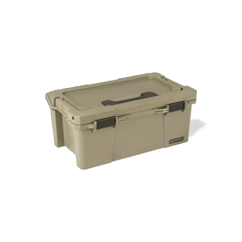 Preiswert DECKED D-co Case - Sixer 16, Tan mit schwarzen Verschlüssen