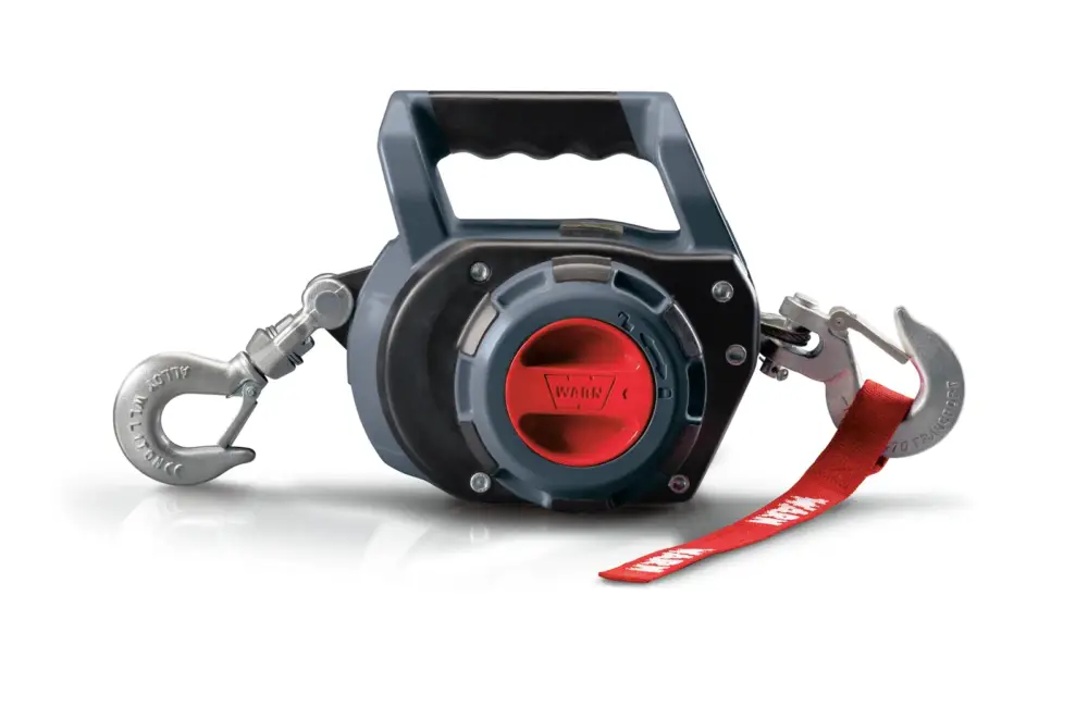 Seilwinde WARN Drill Winch für Akku- schrauber, 340kg Zugkraft, 12m Stahlseil Aktuell