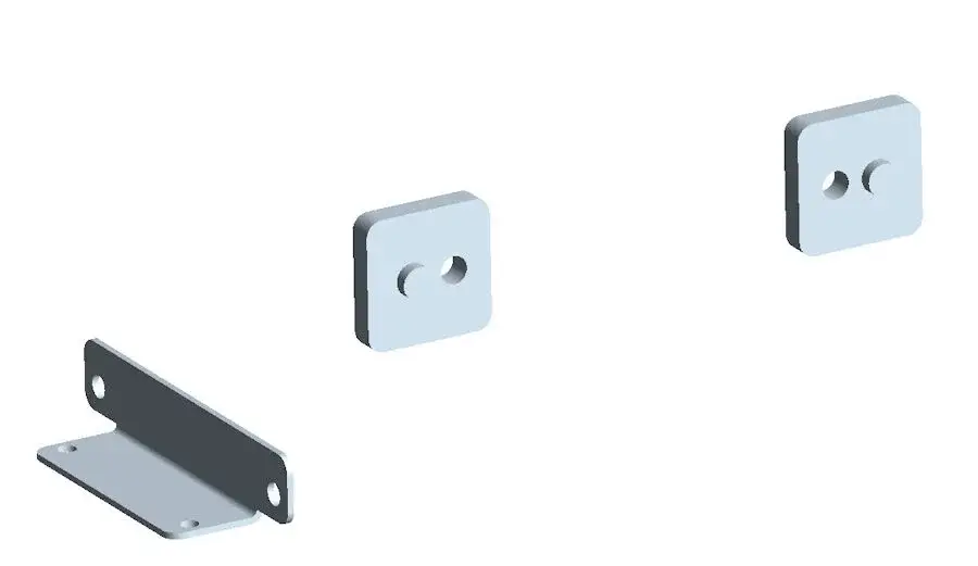 Bestseller Adapterkit für VRX & AXON Seilwinden für Multi-Mount Träger "klein" 1-26378