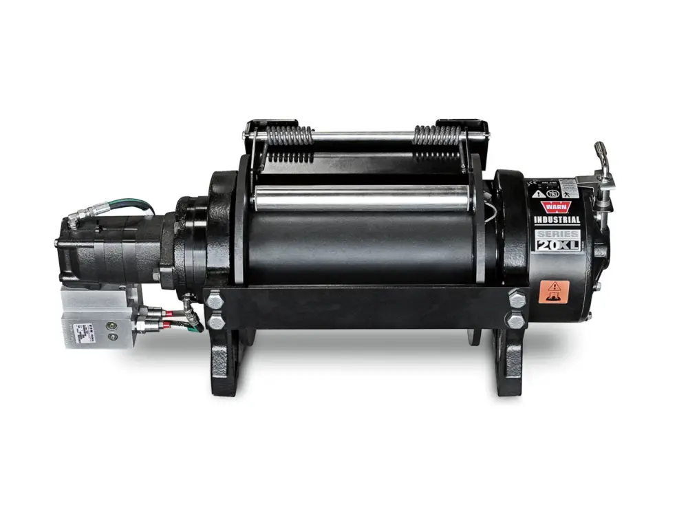 WARN Winde Serie 20, Hydraulik, 9,07to. -lange Trommel-, mechanischer Freilauf Ausverkauf