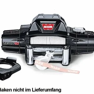 WARN Seilwinde ZEON 10 24V 4.536 kg Zugkraft, ohne Seil, inkl. OLI Neuheit