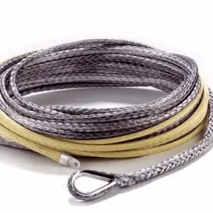 Kunststoffseil Dynatec, 15m x 9mm, Ende mit Kabelschuh Echt