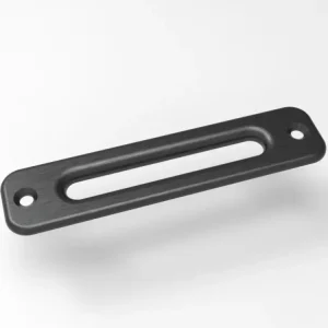 Schneller Versand Aluseilfenster LA 254mm schwarz eloxiert mit negativ Versatz für Kunststoffseil