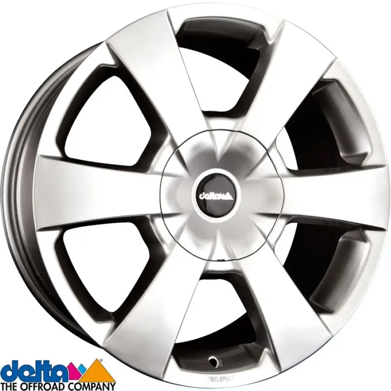 Alufelge Delta WP Toyota Hilux Revo 8x17 6x139,7 Et +20, silber Preis Gesenkt