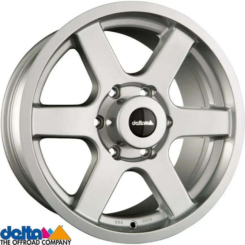 Alufelge Delta WP Ford Kuga 7,5x16 5x108, ML67,1, ET+40, silber Finale Aktion